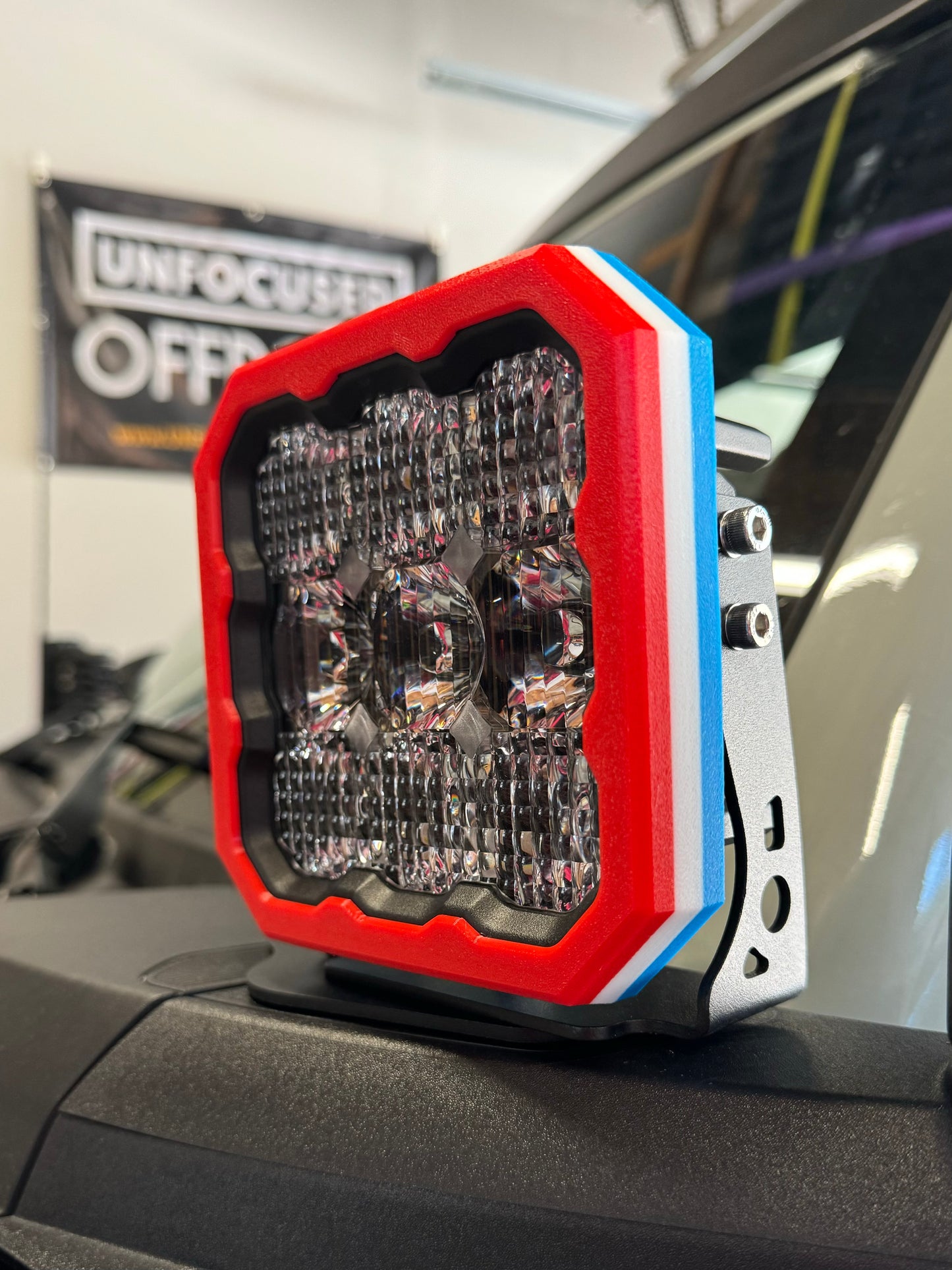 TRI-COLOR Rock Bumpers: Diode Dynamics LED Cover (Pair)