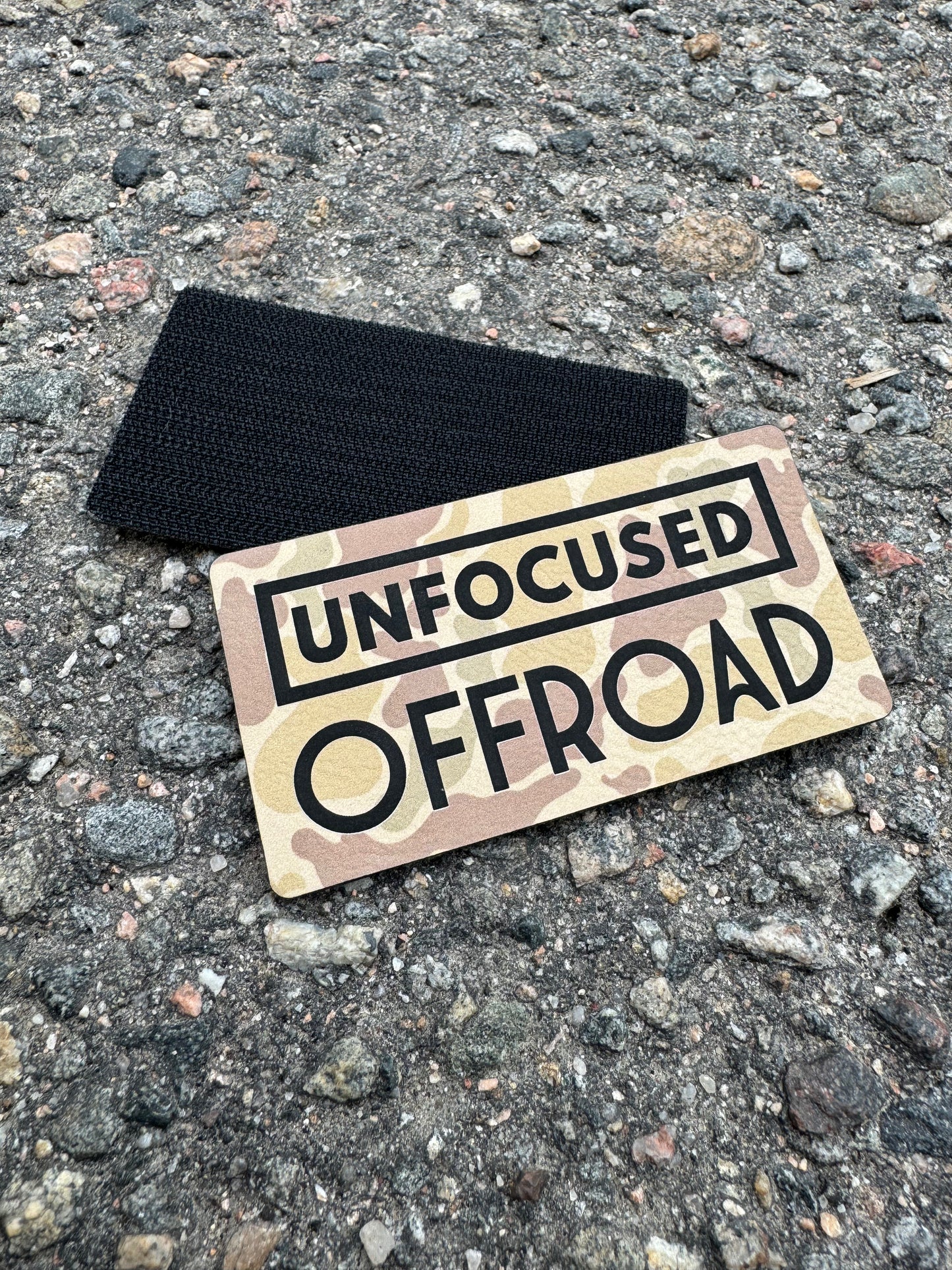Unfocused Offroad Velcro Patch