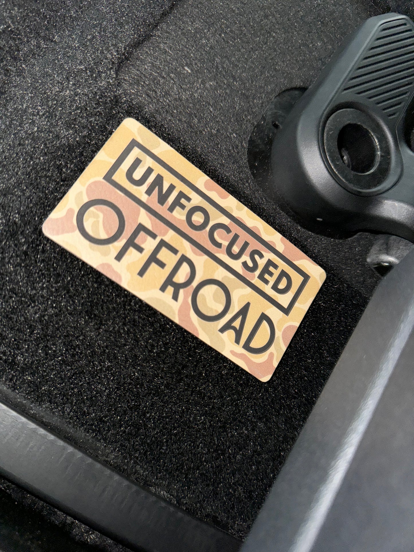 Unfocused Offroad Velcro Patch