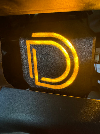 DD Logo Rock Guards: Diode Dynamics LED Covers (Pair)