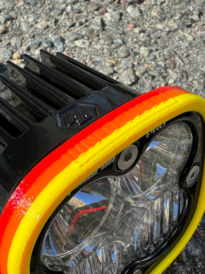 TRI-COLOR Rock Bumpers: Baja Designs LED Cover (Pair)